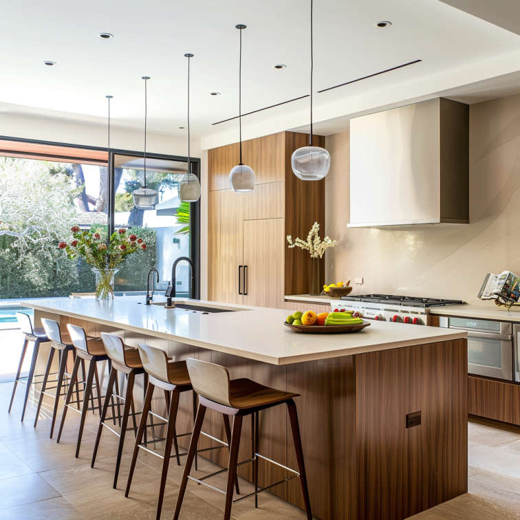 Modern kitchen remodeling by Jeff Seals Remodeling in San Diego